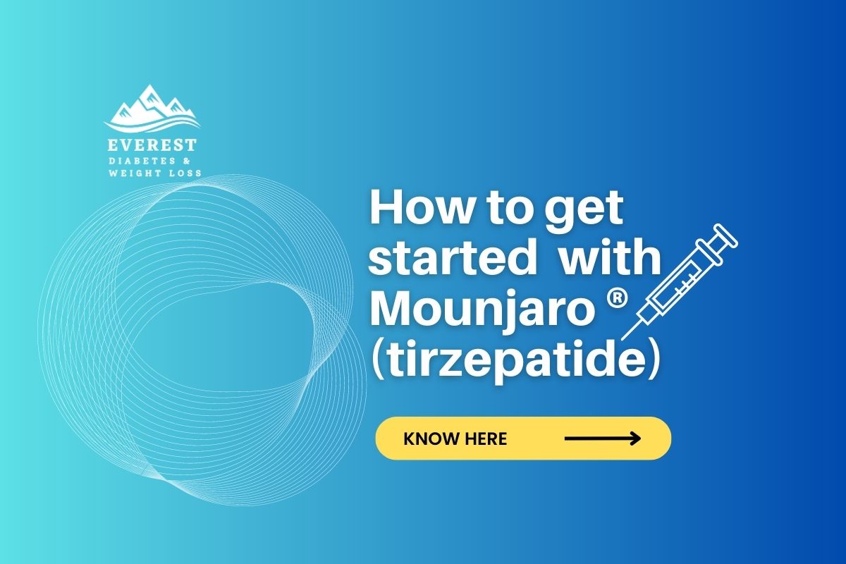 HOW TO GET STARTED WITH MOUNJARO®  (TIRZEPATIDE)?